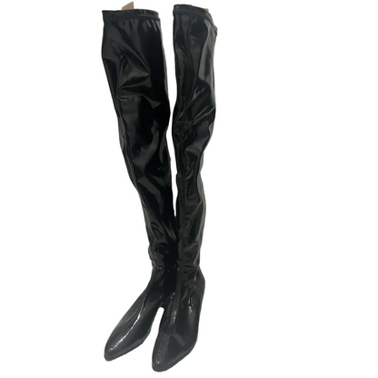 Maje Long Leather Boots