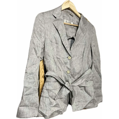 Max Mara Linen Trench Coat