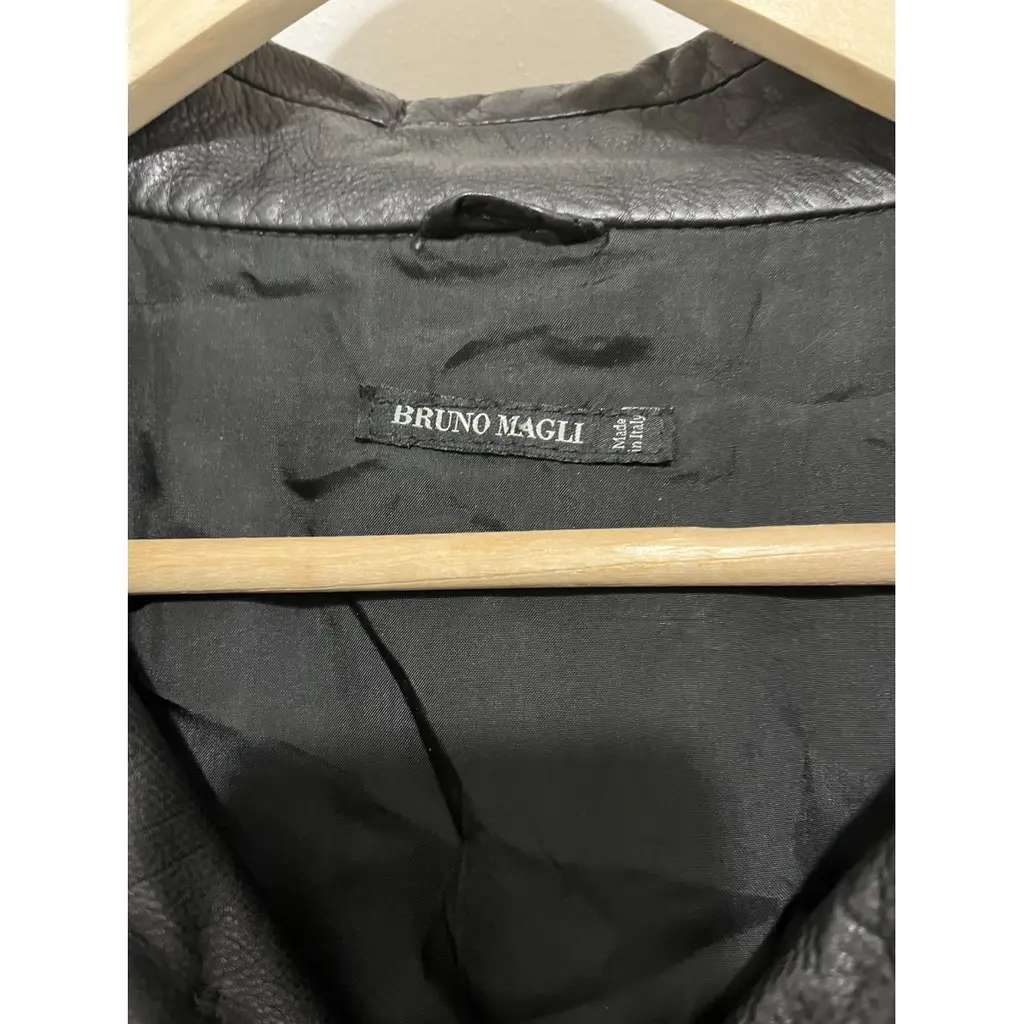 Bruno Magli Leather Jacket