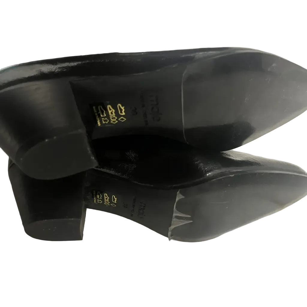 Maje Long Leather Boots