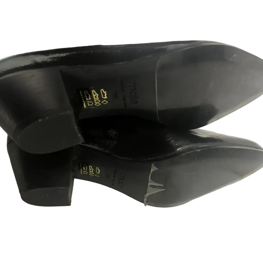 Maje Long Leather Boots