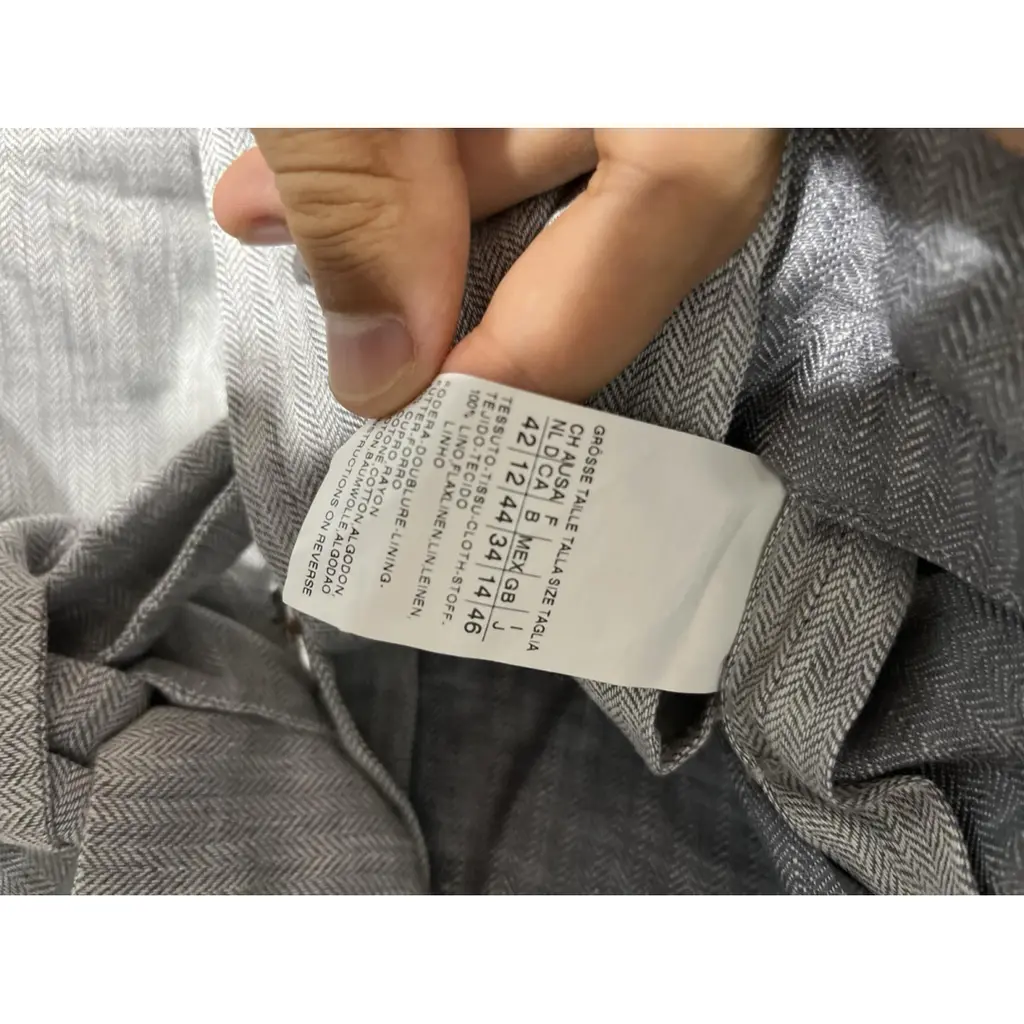 Max Mara Linen Trench Coat