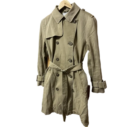 Closed Belted Cotton Coat