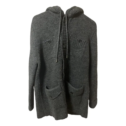 Bikkembergs Woolen Hooded Jacket