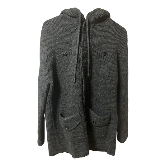 Bikkembergs Woolen Hooded Jacket