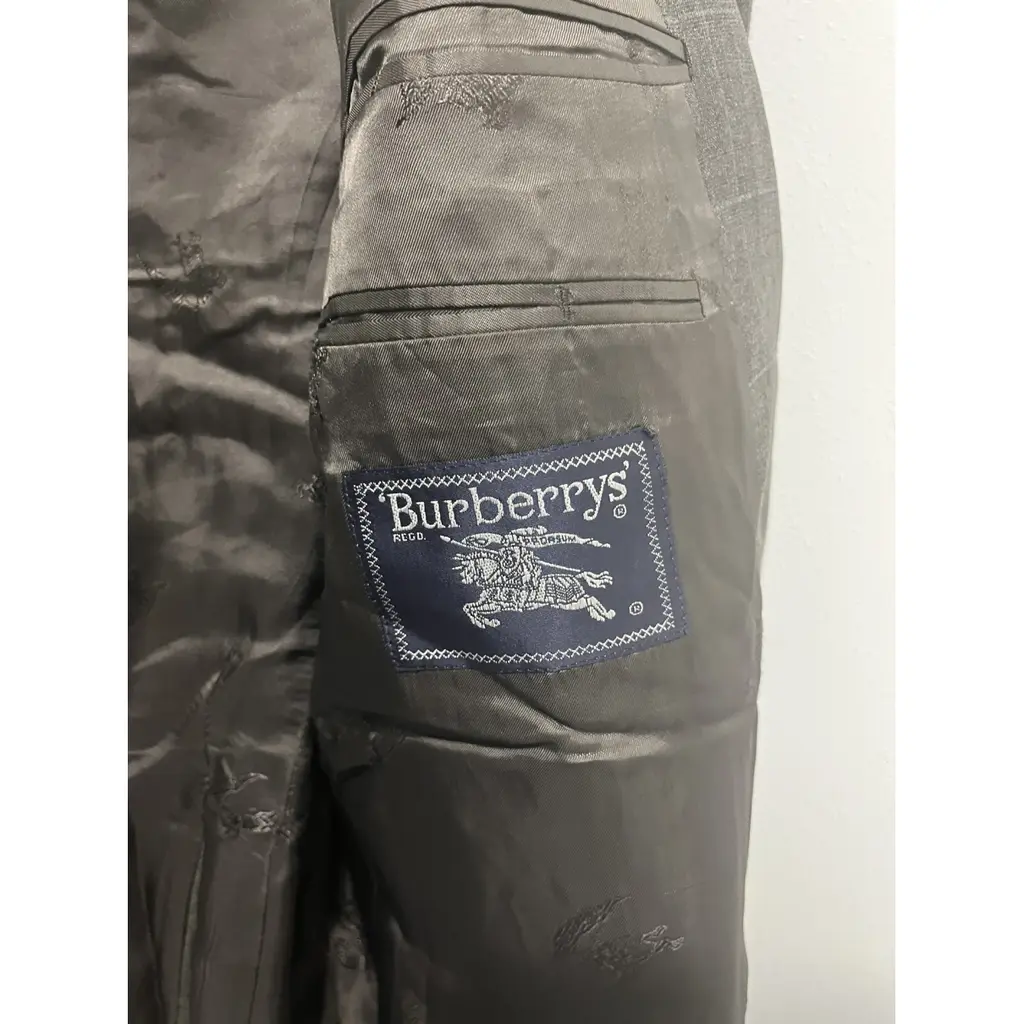 Burberrys Vintage Cashmere and Wool Suit Jacket