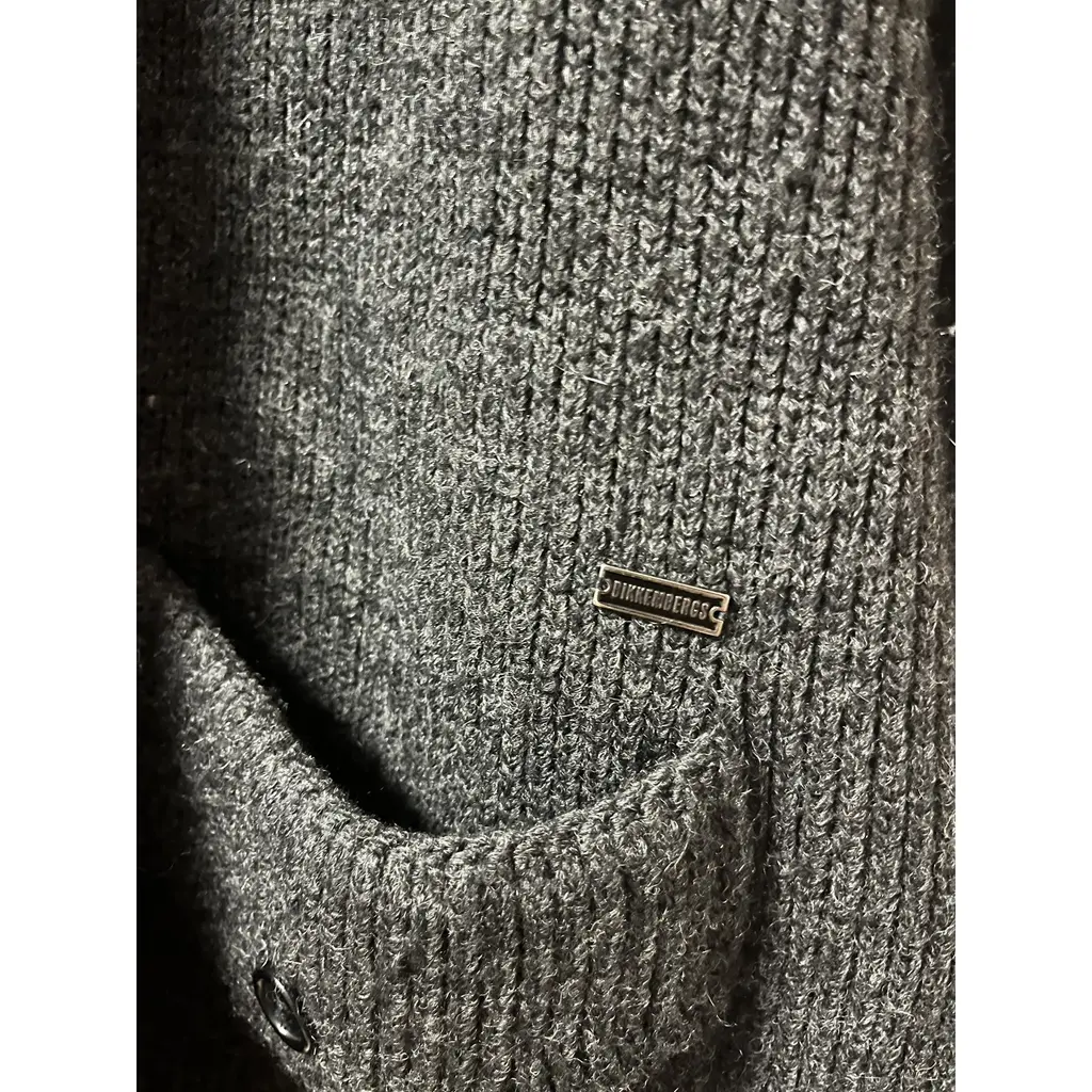 Bikkembergs Woolen Hooded Jacket