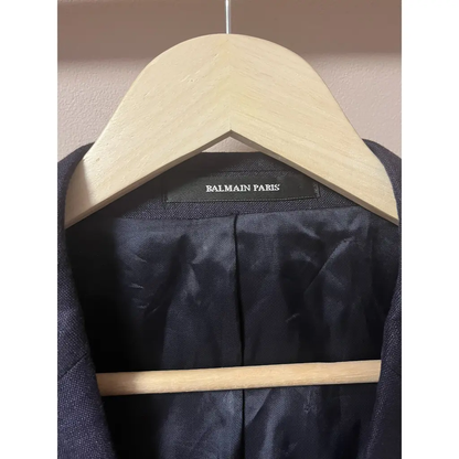 Balmain Linen Suit Jacket