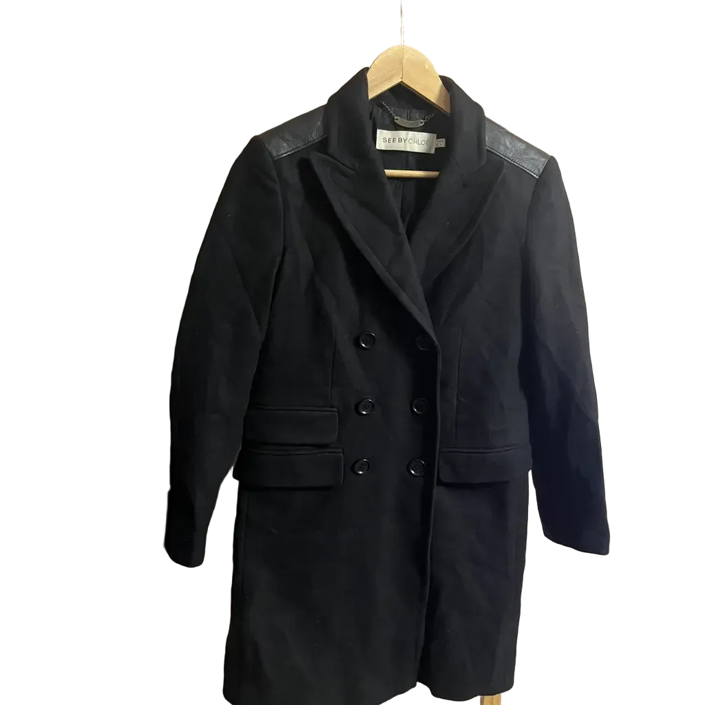 See by Chloe Long Coat