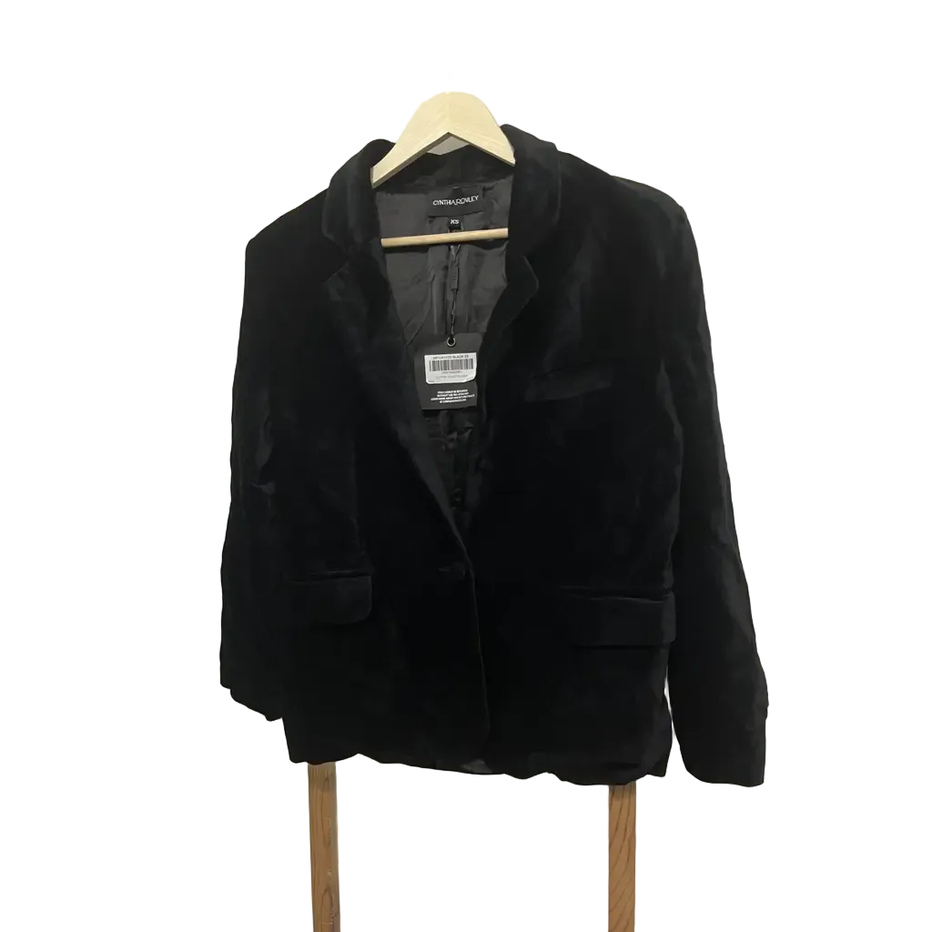 Cynthia Rowley Velvet Blazer