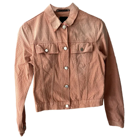 Fendi Denim Logo Jacket