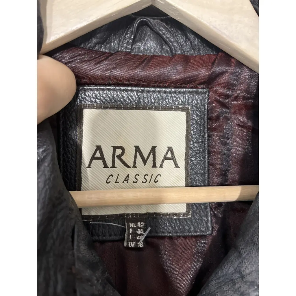 Arma Leather Coat