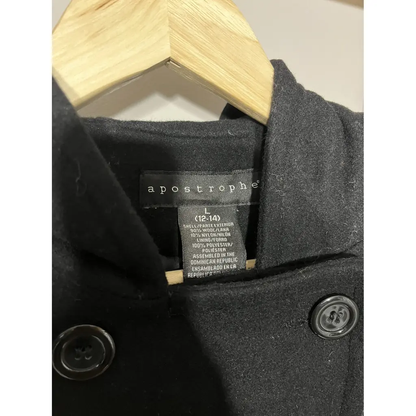 Apostrophe Hooded Coat