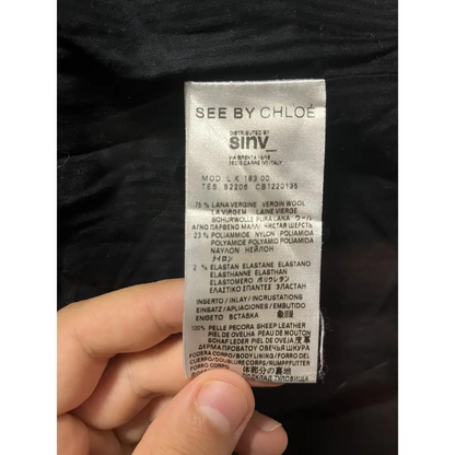 See by Chloe Long Coat