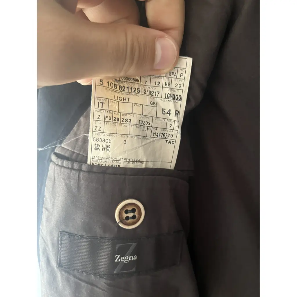 Z Zegna Linen Jacket