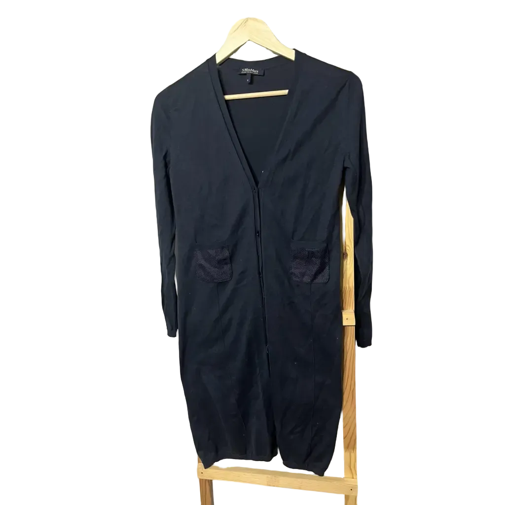 Max Mara Linen Long Cardigan