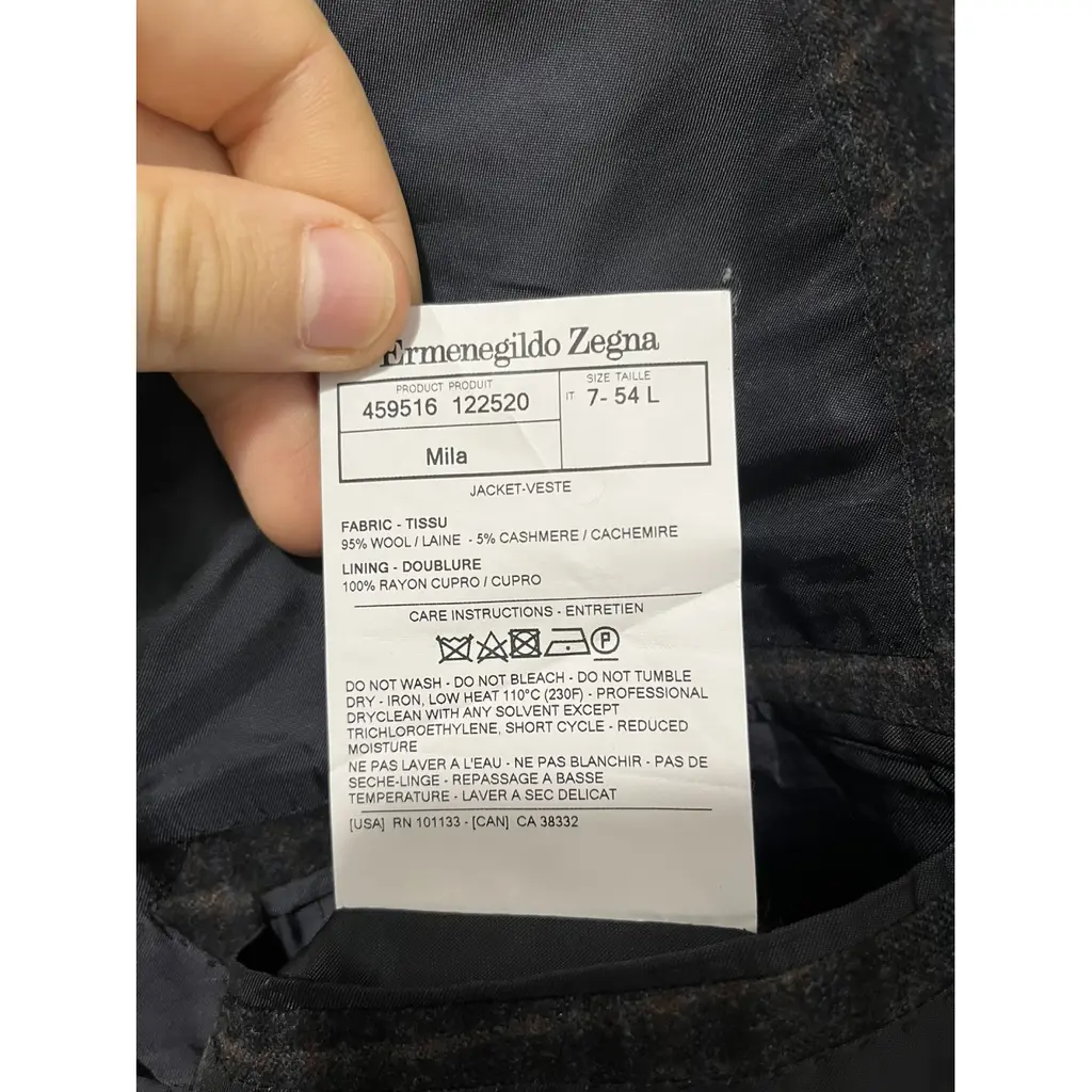 Ermenegildo Zegna Trofeo Suit Jacket