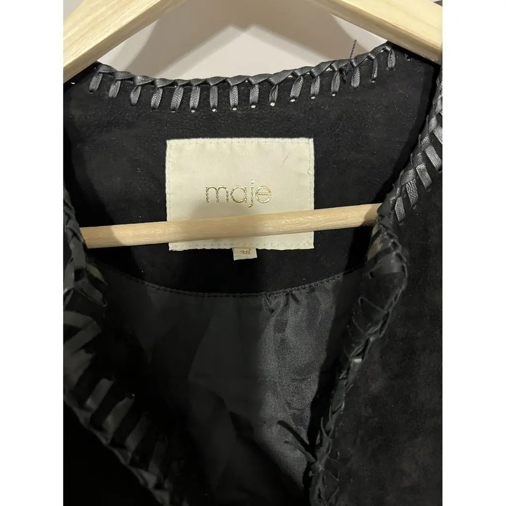 Maje Leather Jacket